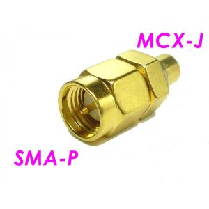 RF　アンテナ 変換コネクタ―　SMA P - MCX J （ 同軸コネクター / 変換プラグ / ワンセグ / 無線機 / ナビ ）｜nexthome-ushop