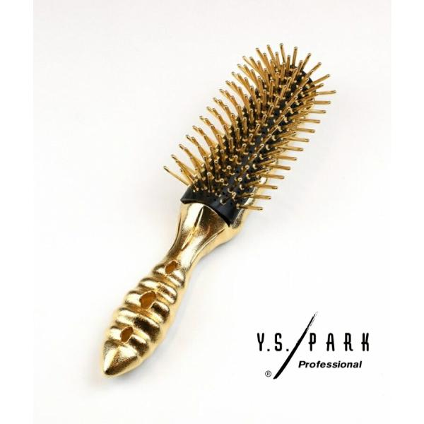 YS パークメタルクッションブラシ YS-LAP/MG ゴールド 特殊加工 髪すべり良い ツヤ プロ...