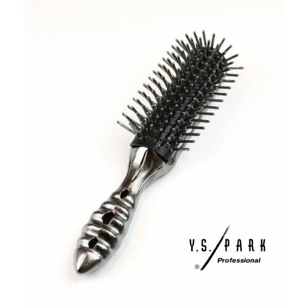 YS パーク メタルクッションブラシ YS-LAP/MB ブラック 特殊加工 髪すべり良い ツヤ プ...