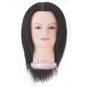 SPILO スピロ 412 モデルウィッグ オールウェーブ 用 カットウィッグ 人毛100％ 実技試...