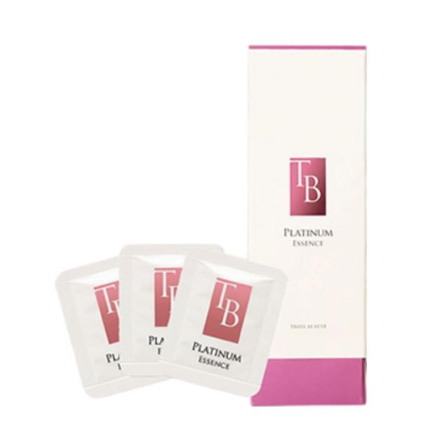 TBプラチナムエッセンス 0.8ml×28包 7種類の美容成分を全て原液ベースで贅沢配合 爆買