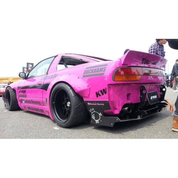 TRA京都 180SX ver.2 リアオーバーフェンダー RPS13 パンデム ロケットバニー 正...
