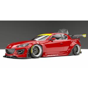 SE3P RX-8 後期 ロケバニ オーバーフェンダー+サイドステップ 3点set TRA京都 パンデム ロケットバニー｜nextonlinestore