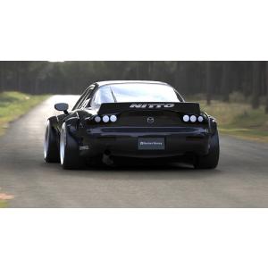 FD3S RX-7 リアウィング ダックテール TRA京都 6666カスタム ロケットバニー｜nextonlinestore