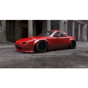 ロケットバーニー風？ NAロードスター ダックテール ロードスター 【M's】マツダ NA (1989y-1997y) Rocket Bunny