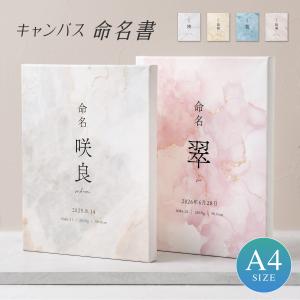 【大理石柄で鮮やかに彩る】命名書 出産祝い 大...の詳細画像1