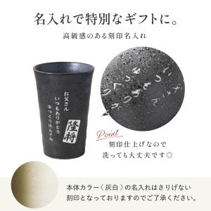 日本製 美濃焼 グラス 陶器 名入れ無料 コッ...の詳細画像4