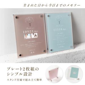 子育て感謝状 フォトフレーム 名入れ おしゃれ...の詳細画像2