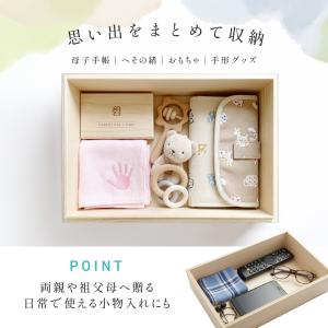 写真入り メモリアルボックス 命名ボックス 命...の詳細画像1