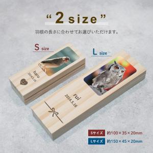 【名入れ無料 メール便 送料無料】鳥の羽根ケー...の詳細画像3