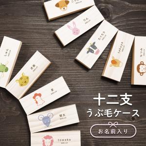 【名入れ無料】 うぶ毛ケース 干支 カラフル 産毛 松 お名前入り オリジナル 名入れ 名前 かわいい プレゼント 誕生日 出産祝い 内祝い 胎毛ケース｜nextore