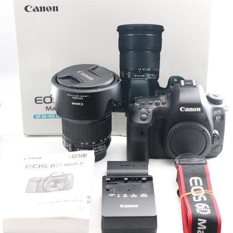 Canon デジタル一眼レフカメラ EOS 6D Mark II EF24-105 IS STM レ...