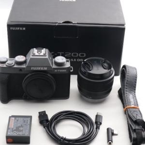 FUJIFILM フジフイルム ミラーレス X-T200 レンズキット ダーク FUJIFILM フジフイルム ミラーレス X-T200 レンズキット ダーク