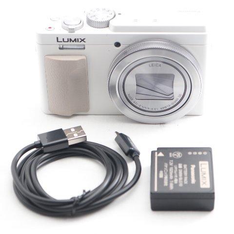 パナソニック コンパクトデジタルカメラ ルミックス TZ95 光学30倍 ホワイト DC-TZ95-...