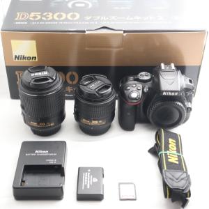 Nikon デジタル一眼レフカメラ D5300 ダブルズームキット2 ブラック