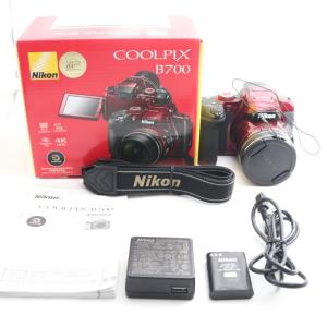 Nikon デジタルカメラ COOLPIX B700 光学60倍ズーム2029万画素 レッド B700RD