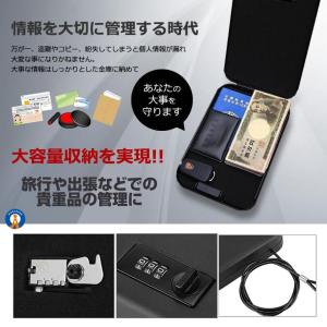 金庫 小型 ダイヤルロック式 二重ロック 大量...の詳細画像2