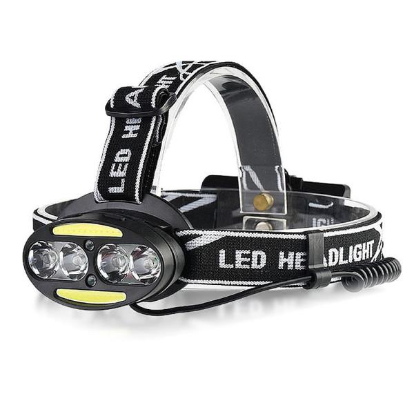 ヘッドライト モーション LED 充電式 ヘッドランプ センサー機能付き 高輝度 5000ルーメン ...