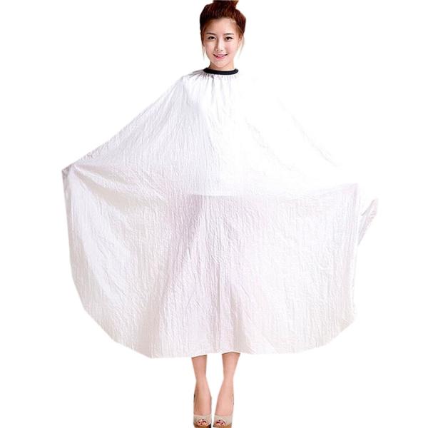 散髪ケープ カリスマクロス ホワイト 美容院 散髪 カット カラークロス 自宅 本格 大きい 大判サ...