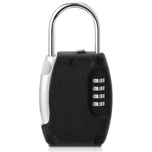 キーボックス ダイヤル式 セキュリティ 南京錠型 4桁ダイヤル ドアキー