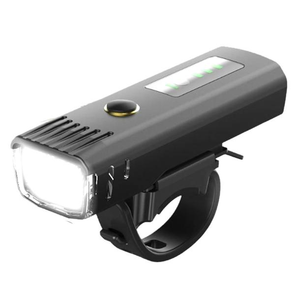 5個セット 自転車 ライト usb充電式 フロント 光センサー 自動点灯モード搭載 4段階点灯 高輝...