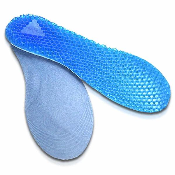 インソール 1足分 ハニカム構造 男性用 衝撃吸収 メンズ 25.5-27.5cm ゲル 疲れにくい...