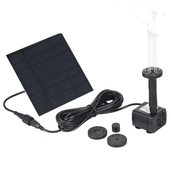 ソーラーポンプ 噴水 ウォーターポンプ 噴水ポンプ 多用途ポンプ 屋外 省エネ 庭 ガーデン 散水キ...