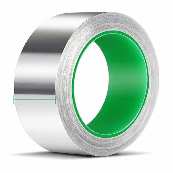 導電性アルミテープ 幅50mm×長さ20m×厚さ0.1mm アルミ箔粘着テープ 導電 アルミテープ ...