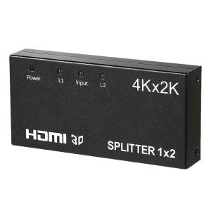HDMI 分配器 2画面同時出力可能 4K 30Hz 2160P 1入力2出力