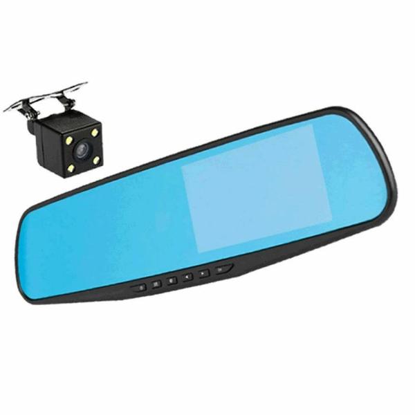 2個セット ドライブレコーダー ミラー型 2カメラ 駐車ナビ 大画面 Wカメラ 液晶 フルHD 10...