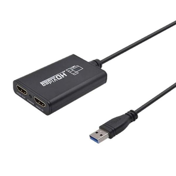 HDMIキャプチャーボード 1080P ゲーム キャプチャー HDMI To USB 3.0 キャプ...