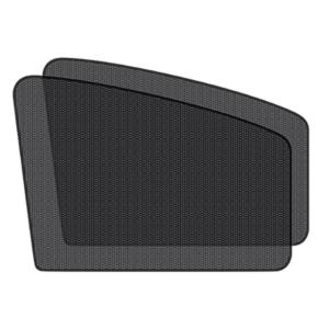 車ドア窓用 網戸 前窓用 2枚セット 磁石付き 貼るだけ簡易