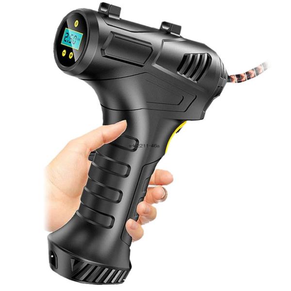 エアコンプレッサー 小型 USB 充電式 コードレス 電動空気入れ 2000ｍAh 電動ポンプ メン...