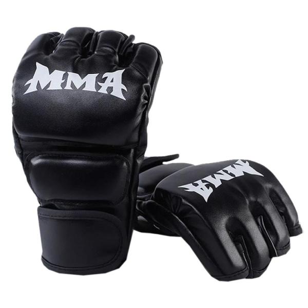 オープンフィンガー グローブ 5個セット 格闘技 トレーニング 左右セット 衝撃分散 ボクシング 手...