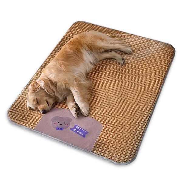 犬夏用マット ペット用 涼感 ペットマット Mサイズ ベッド 犬 猫 ひんやりマット 猫 夏 犬 速...