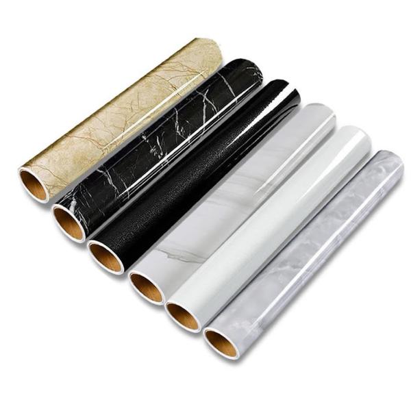 大理石シート 80cmX4m シール 壁紙シール 耐熱シート ウォールステッカー 模様替え リフォー...