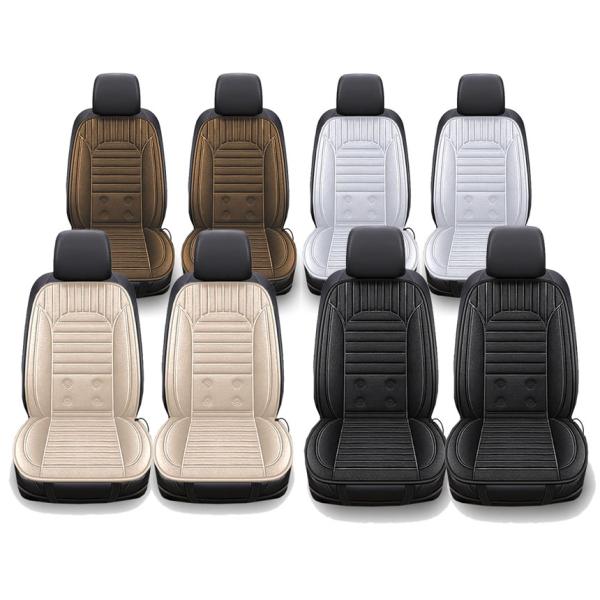 2個セット カーシート ヒーター 瞬暖 運転席&amp;助手席セットタイプ 12V 車載 2段階温度調節 ホ...