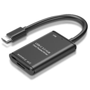 予約 予約   USB Type C カードリーダー 3in1 USB3.0 メモリカードリーダー ...