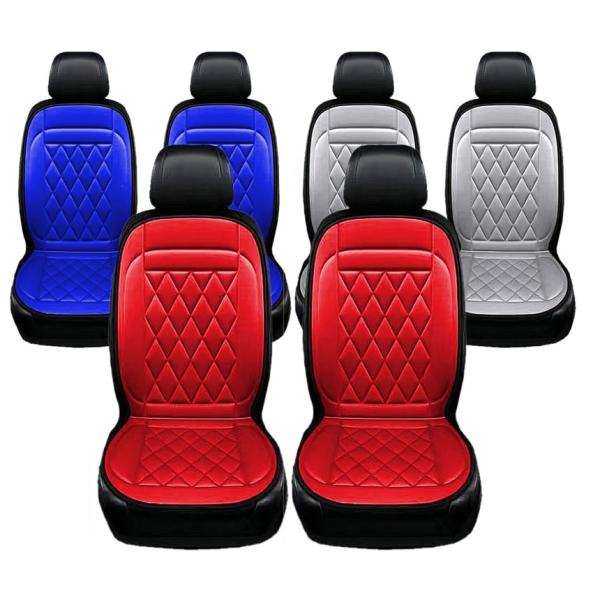 カーシート ヒーター 即暖 運転席＆助手席セット 12V 車載 2段階温度調節 ホットシート 過熱防...