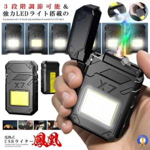 USB電熱ライター 鳳凰 LEDライト 3段階...の詳細画像1