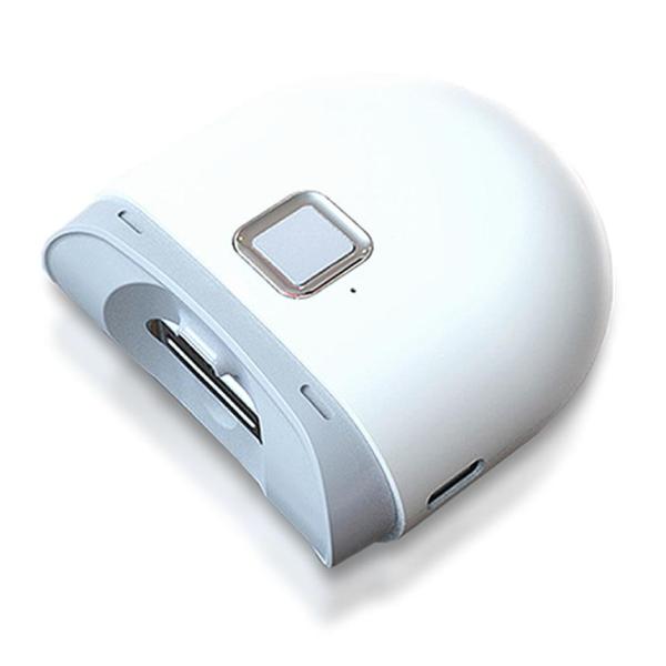 5個セット 電動爪切り 電動つめきり 爪削り 電動 自動爪切り ネイルケア 照明LED 2段階スピー...