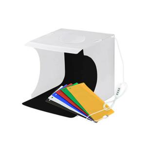 撮影ボックス Mサイズ LEDリングライト付き ライト