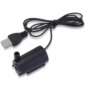 2個セット ウォーターポンプ USB 水中ポンプ 小型 持ち運び 1m ミニ