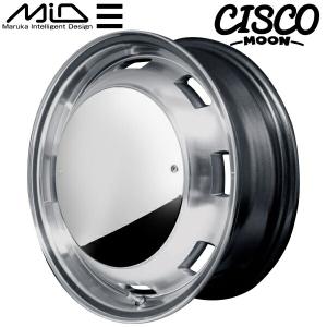 MID ガルシア CISCO MOON ホイール1本 メタリックグレーポリッシュ 6.0-15 6H/139.7+33｜nextsportsys3