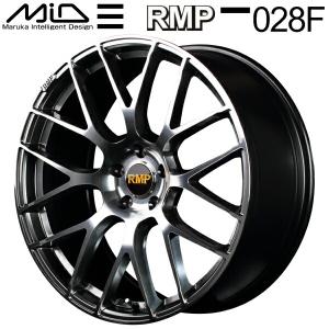 MID RMP 028F ホイール1本 ハイパーメタルコート/ミラーカット 7.0J-18インチ 5穴/PCD114.3 インセット+48｜nextsportsys4