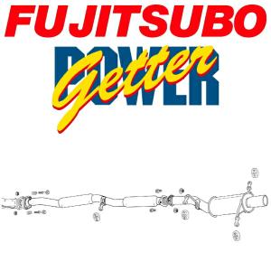 FUJITSUBO パワーゲッターマフラー GF-GF8インプレッサスポーツワゴンWRX H10/9〜H12/8｜nextsportsys4