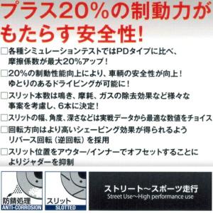 DIXCEL SDスリットローターF用 E39...の詳細画像1
