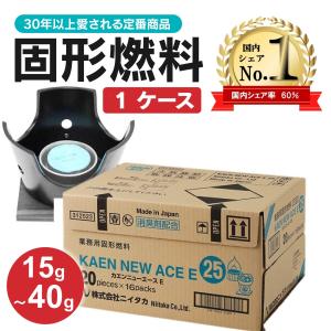 固形燃料 ニイタカ １ケース 15g 20g 25g 30g カエンニューエース 旅館 ホテル メスティン キャンプ 固形燃料ケース ma｜nextstagestore