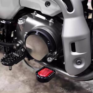 H2C（エイチツーシー） シフトペダルプレート シルバー CT125 ハンター