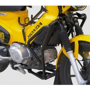 カブ クロスカブ CC110 アンダーフレームキット エンジンガードキット ブラック バイクパーツ ...